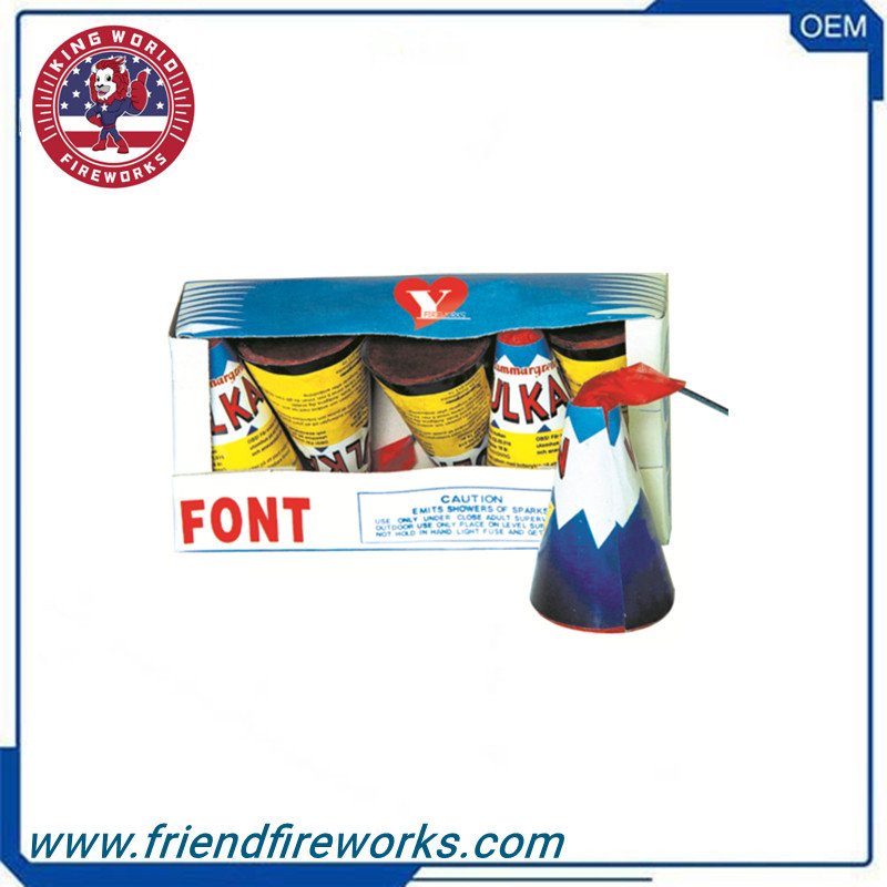 Item No: OY-0819 3 Inch Conic Fountain Fireworks From Liuyang Factory