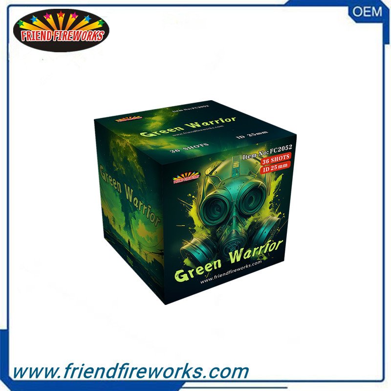 Item No: FC2052  1 inch 36 Shots Cake Fireworks From Liuyang Factory