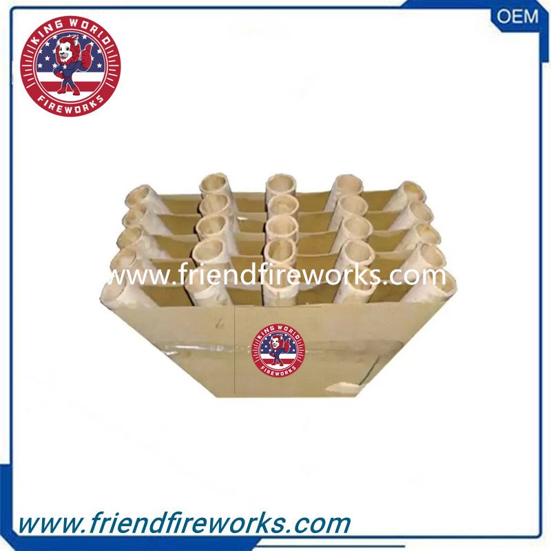 Item No: FC302503F 1.2 inch 25 Shots Fan Cake Fireworks From Liuyang Factory