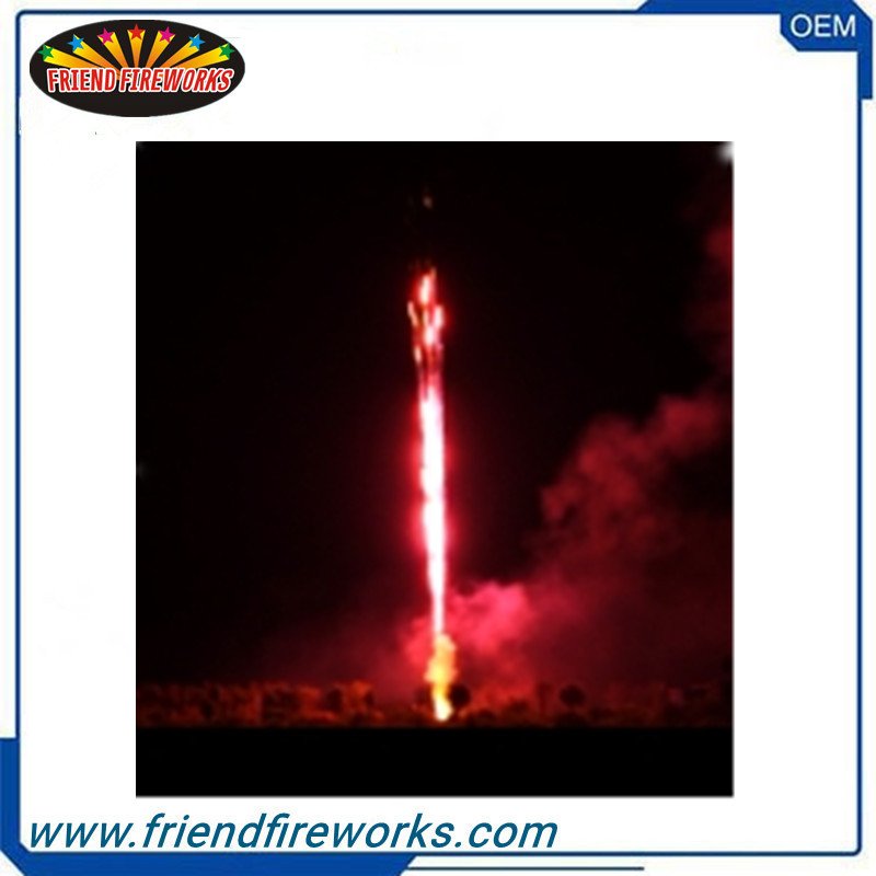 Item No:OYDC124902 1.2 Inch 49 Shots Square Red Tail Explode Titanium Thunder